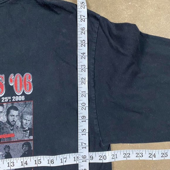 Vintage 2006 Godsmack Xmas Khaos Tour Black - Picture 4 of 4